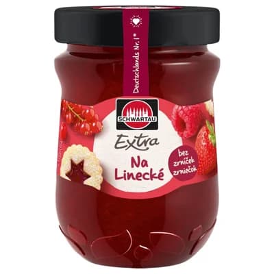 Schwartau Extra džem na linecké