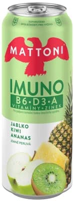 Mattoni Imuno jablko, kiwi a ananas plech