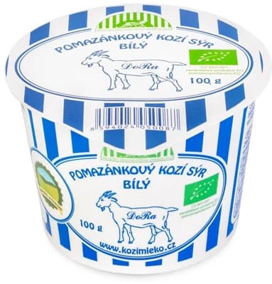 Biofarma DoRa BIO Pomazánkový kozí sýr bílý