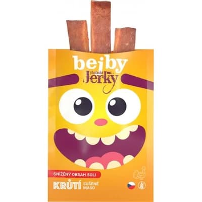 Jihočeské Jerky KRŮTÍ BEJBY - natur