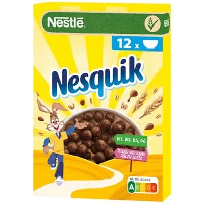 Nesquik Nestlé cereálie