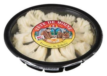 Tete de Moine růžičky polotvrdý sýr chlaz.