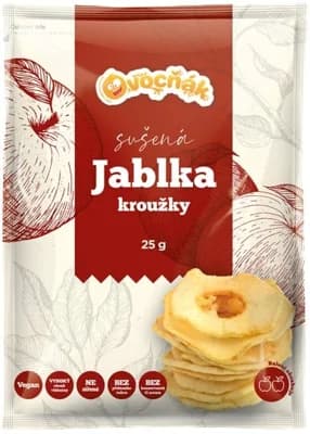 Ovocňák Sušené jablečné kroužky