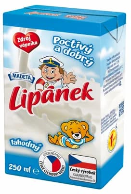 Madeta Lipánek mléko polotučné 1,5%