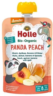 Holle BIO Kapsička broskev, meruňka, banán a špalda