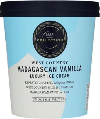 Marks & Spencer Smetanová vanilková zmrzlina