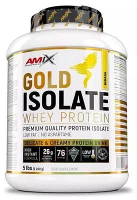 Amix Gold Whey Protein Isolate - přírodní vanilka