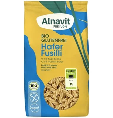 Alnavit BIO Fusilli bezlepkové ovesné, kukuřičné a rýžové