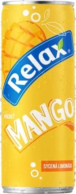 Relax Limonáda Mango, plech