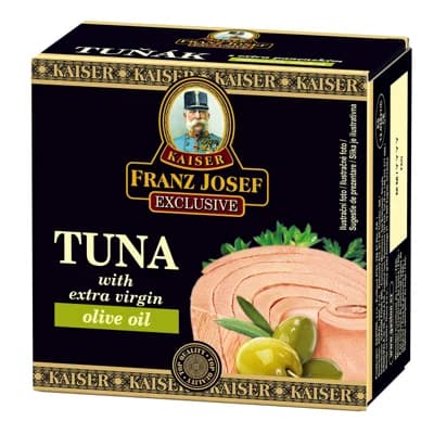 Franz Josef Kaiser Tuňák celý s extra panenským olivovým olejem