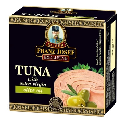 Franz Josef Kaiser Tuňák celý s extra panenským olivovým olejem