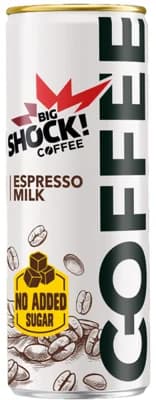 Big Shock! Coffee No added sugar