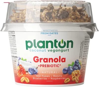 PlantON Vegangurt kokosový s granolou