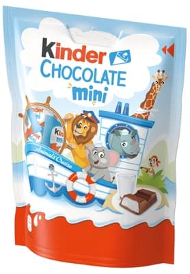 Kinder Chocolate Mini čokoládové tyčinky