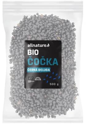 Allnature BIO Čočka černá beluga