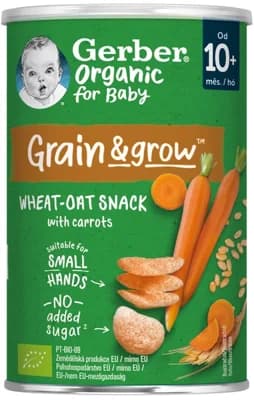 Gerber Organic křupky s mrkví