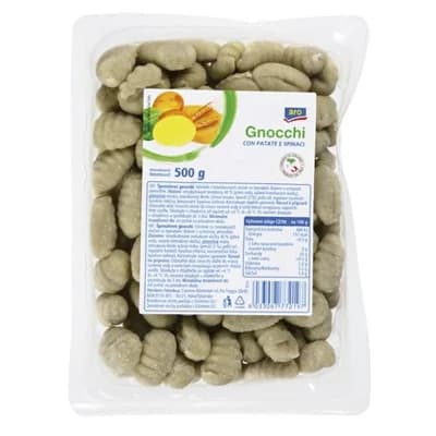 aro Gnocchi Con Patate Spinaci 40 % chlaz.