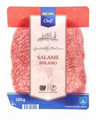 Metro Chef Salám Milano plátky
