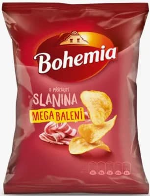 Bohemia chips slanina