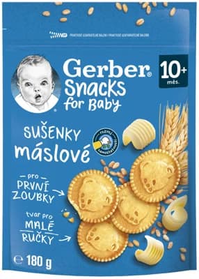 Gerber Snacks máslové sušenky