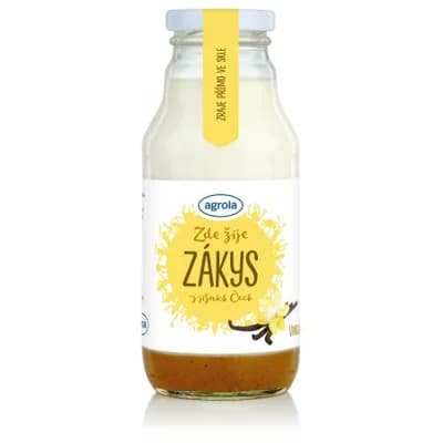 Agrola zákys z jižních Čech vanilka lusk – sklo