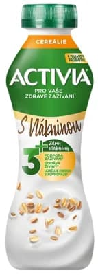 Activia Probiotický jogurtový nápoj cereálie