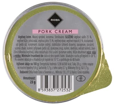 Rioba Krém vepřový