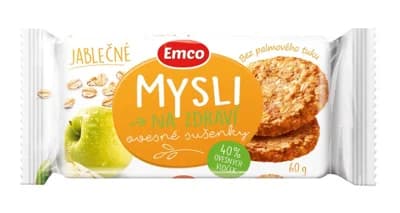 Emco Ovesné sušenky jablečné