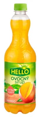 Hello extra hustý ovocný sirup mango