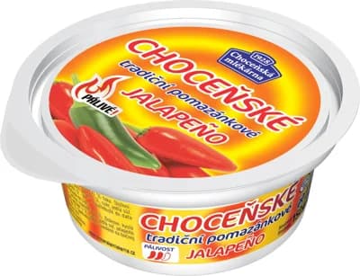 Choceňská mlékárna Choceňské tradiční pomazánkové jalapeno