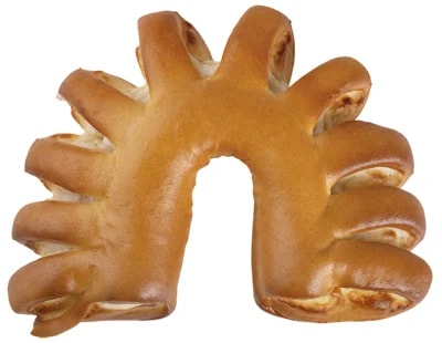 Český pekař Hřeben s tvarohovou náplní