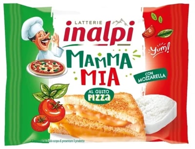 Inalpi Tavený sýr Mamma Mia, plátky