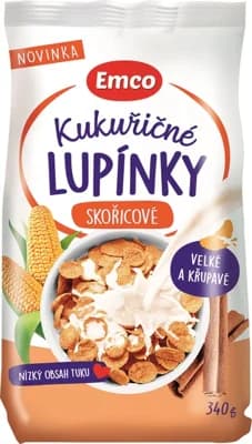 Emco Kukuřičné lupínky skořicové