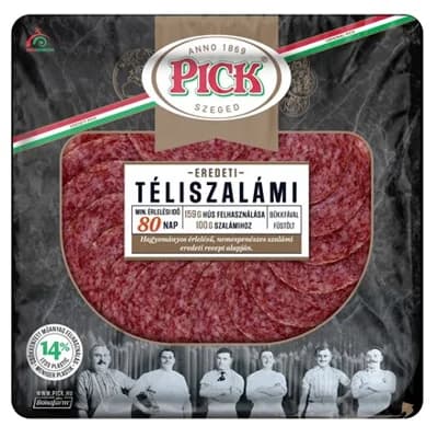 PICK Salám uherský krájený chlaz.