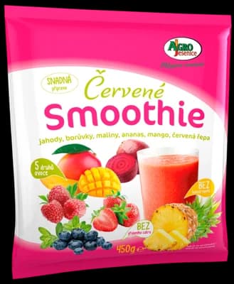 Agro Smoothie červený mix mražený