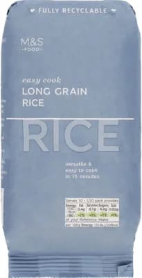 Marks & Spencer Předvařená dlouhozrnná bílá rýže
