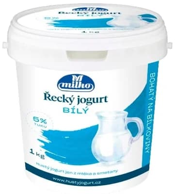 Milko Řecký jogurt bílý 5 %