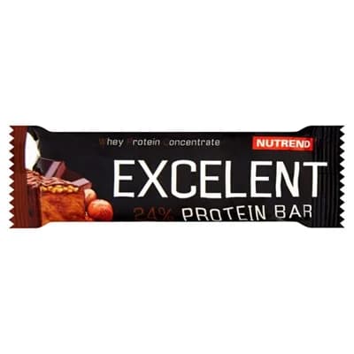 Nutrend Excelent Tyčinka proteinová čokoláda s oříšky 5 x