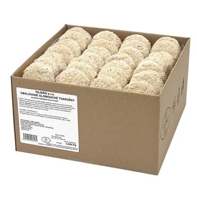 Olomoucké tvarůžky obalované mraž.