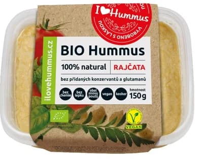 I love Hummus BIO Hummus s rajčaty