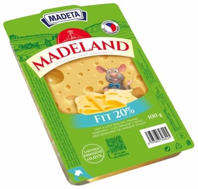 Madeta Madeland Fit 20% plátky