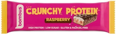 Bombus Crunchy Raspberry proteinová tyčinka