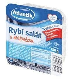 Atlantik Salát rybí s majonézou 4 x 150g