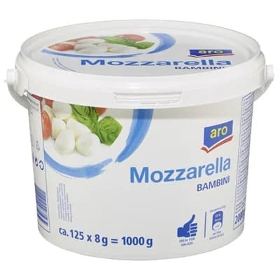 aro Mozzarella Bambini chlaz. (cca 125 x )
