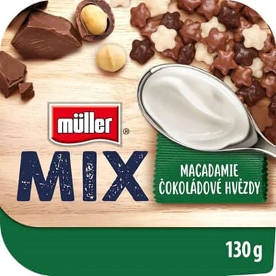 Müller Jogurt Choco Stars mix chlaz. 4 x