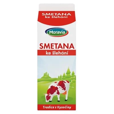 Moravia Čerstvá smetana ke šlehání (33%)