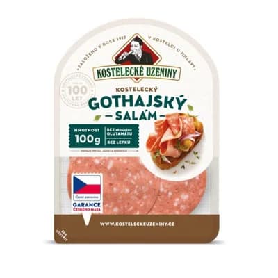 Kostelecké Uzeniny Kostelecký gothajský salám