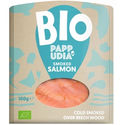 Pappudia BIO Norský uzený losos plátky