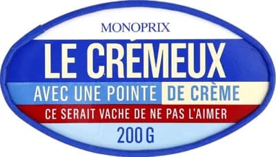 Monoprix Sýr Le crémeux