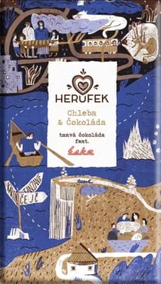 Herufek Eska Chleba 66 & Čokoláda tmavá čokoláda 70%
